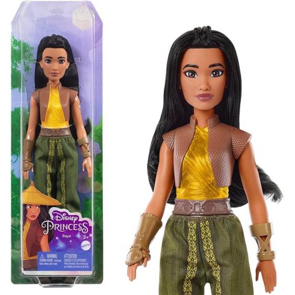Raya Posable Fashion Doll with Sparkling Clothing and Accessories